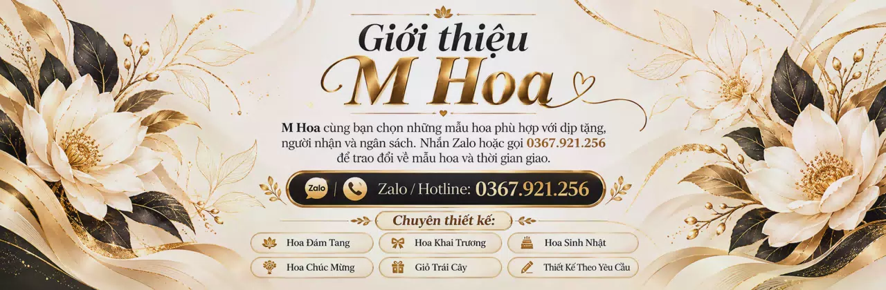 Ảnh bìa Shop hoa tươi Xã Phú Giáo Hồ Chí Minh - Thêm sắc hoa cho ngày vui